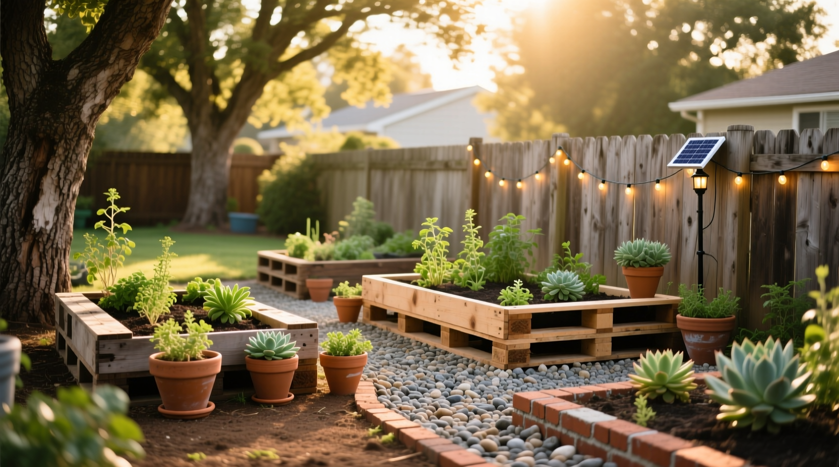 landscape your yard on the cheap
