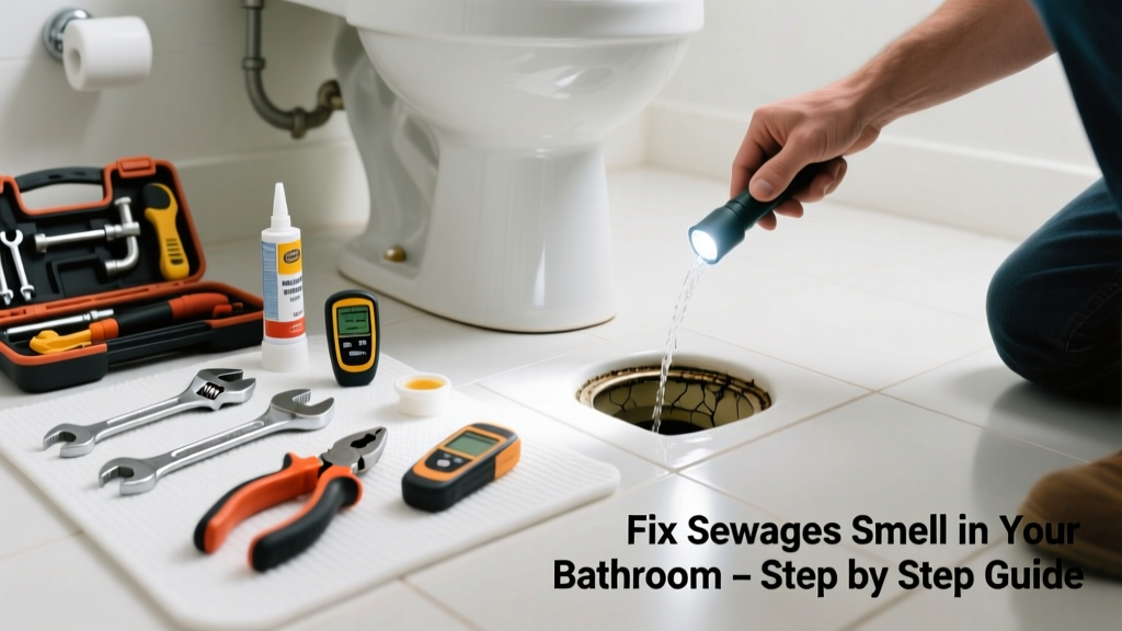 How to Fix Sewage Smell in Your Bathroom