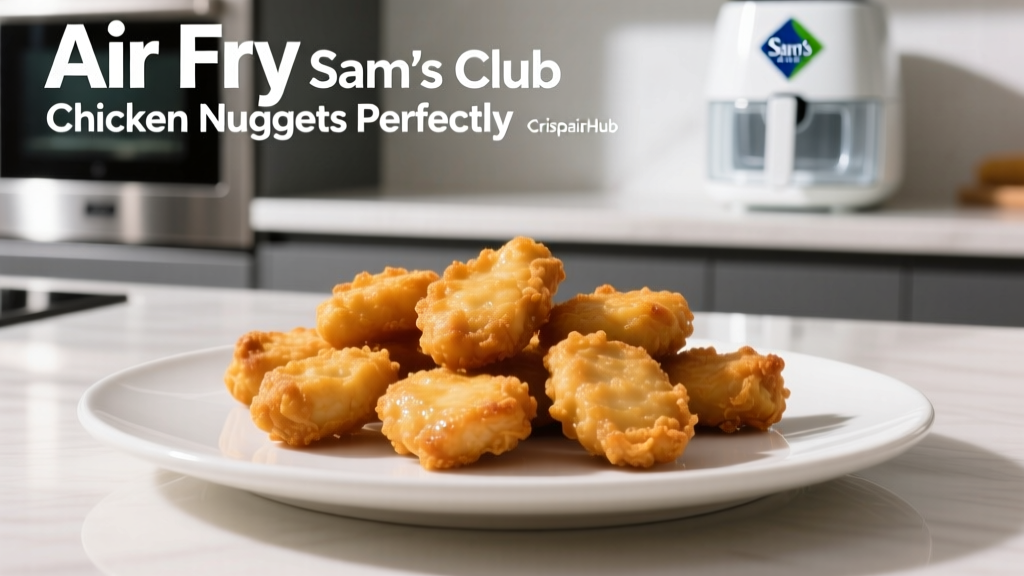 Air Fry Sam's Club Chicken Nuggets Perfectly