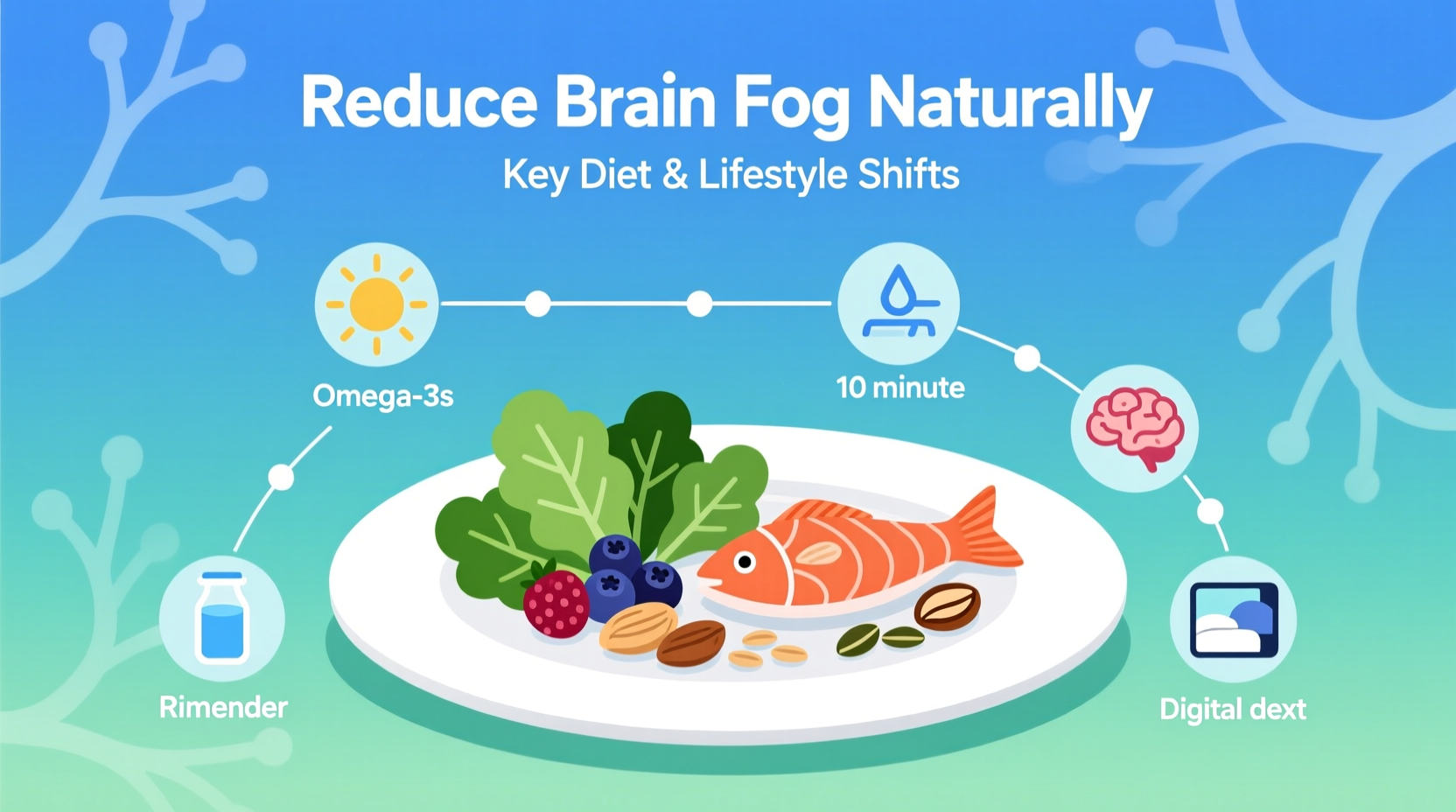 how to reduce brain fog with diet and small lifestyle tweaks