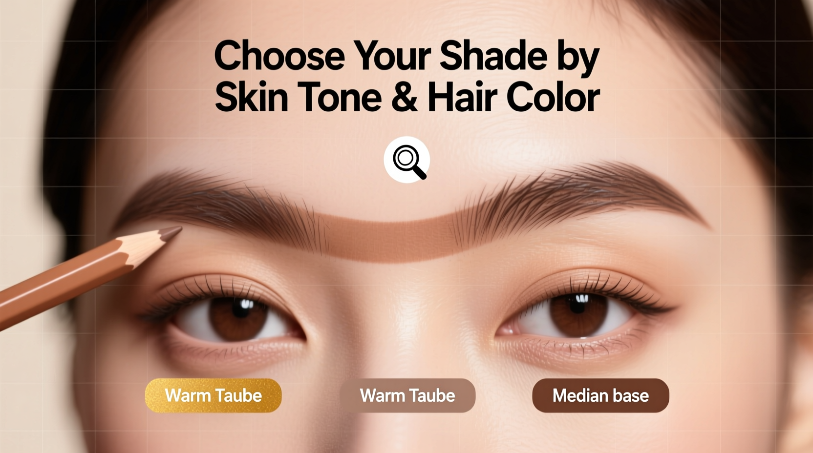 how to choose the perfect brow pencil shade without swatching in store