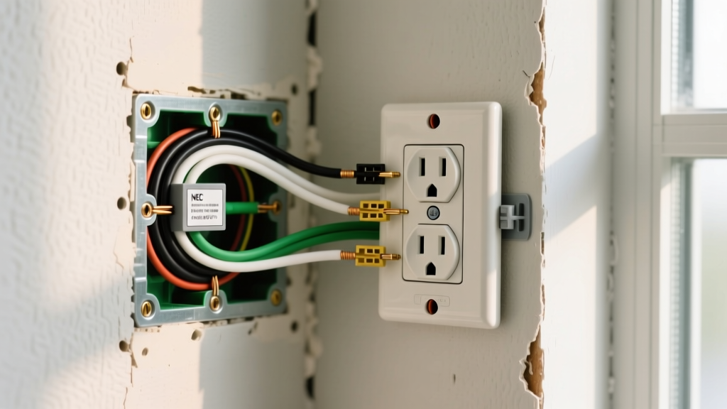 90 Degree Electrical Outlet Installation & NEC Safety Guide