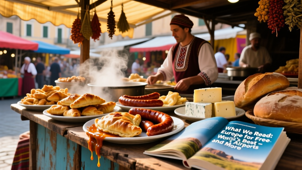 What We're Reading: See Europe for Free, World’s Best Airport, and More Culinary Travel Insights