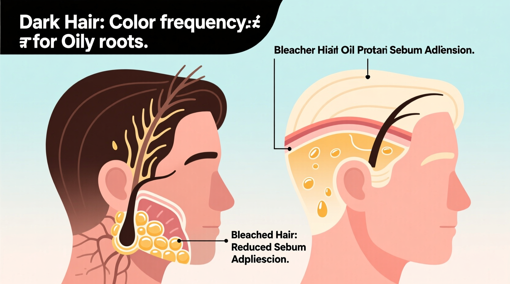 does hair color affect how often you need to shampoo oily roots explained