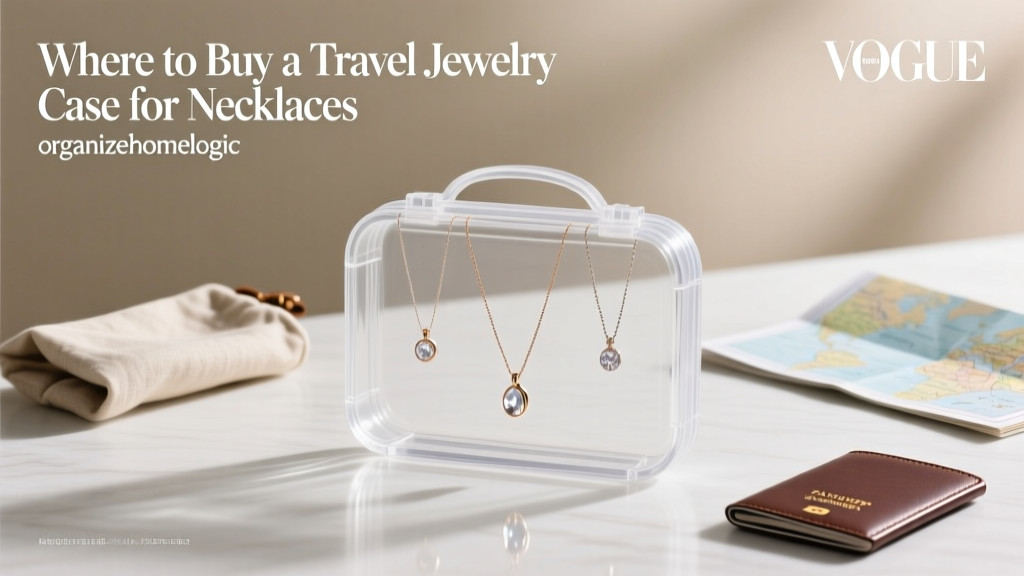 Where to Buy a Travel Jewelry Case for Necklaces