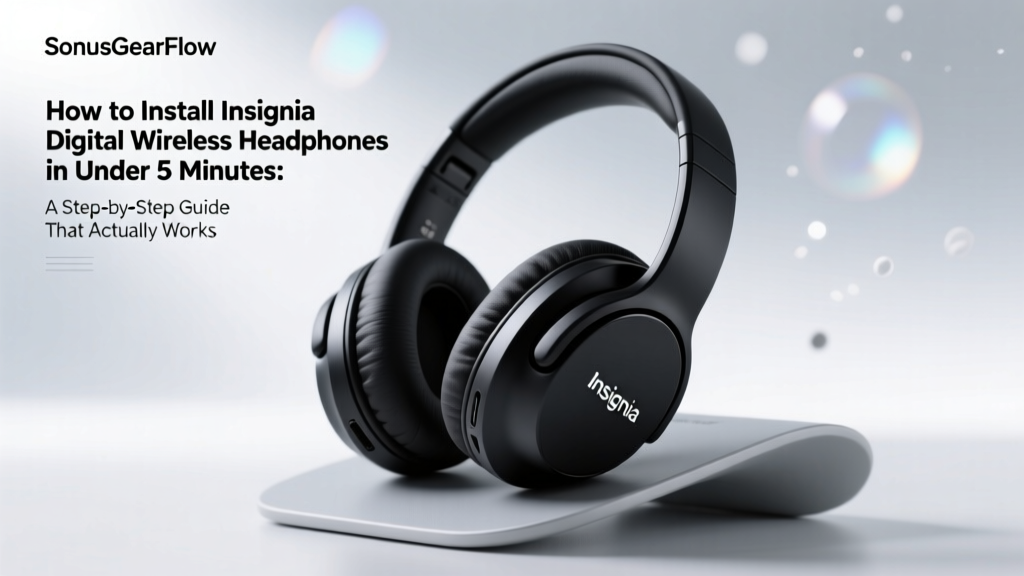 Insignia Wireless Headphones Setup: 5-Minute Install (2026)