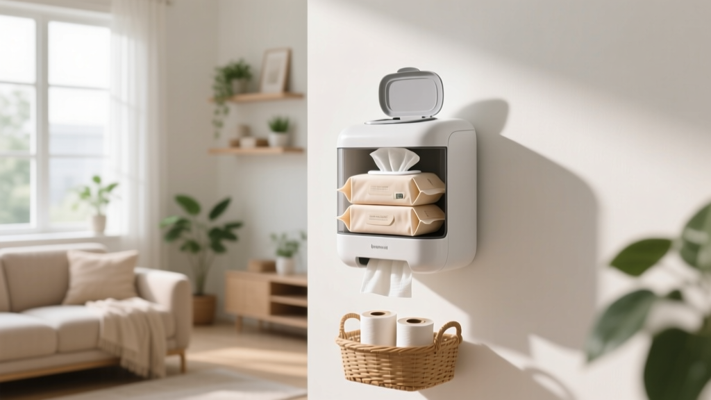 Reusable Wipe Dispenser You Can Fill With Vinegar & Water