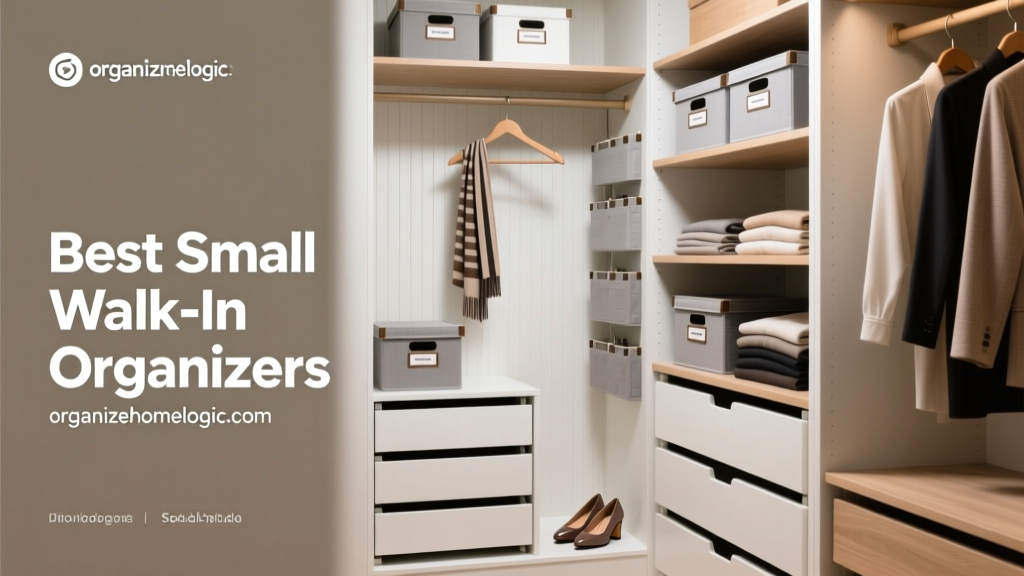 Best Small Walk-In Closet Organizers