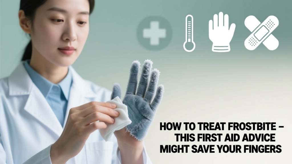 How To Treat Frostbite: This First Aid Advice Might Save Your Fingers