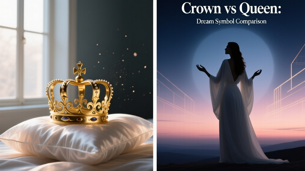 Crown vs Queen: Dream Symbol Comparison