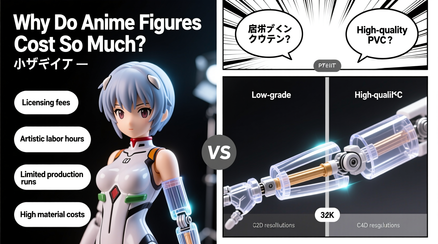 why do anime figures cost so much understanding pvc quality and licensing