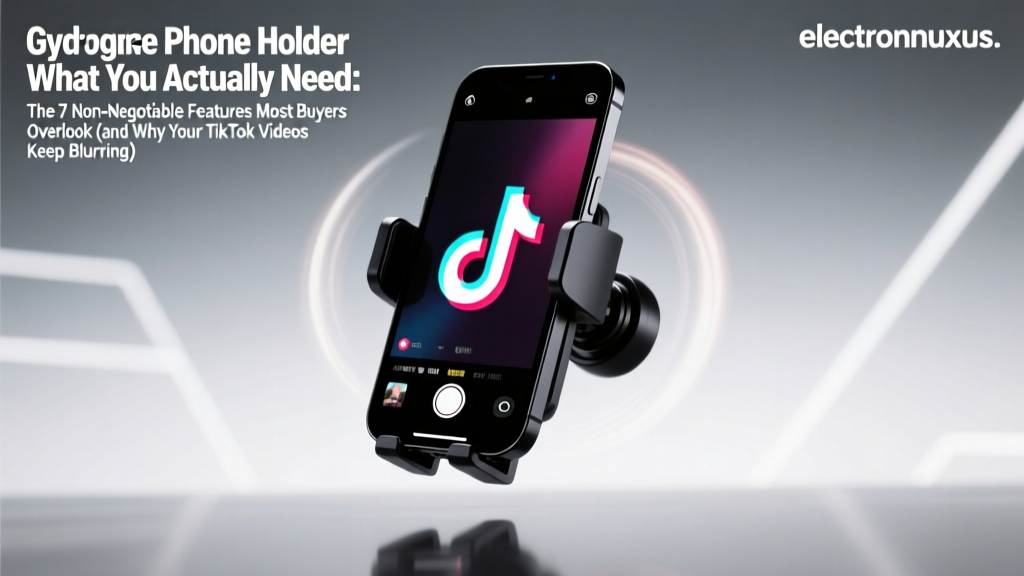 Gyroscope Phone Holder What You Actually Need: The 7 Non-Negotiable Features Most Buyers Overlook (and Why Your TikTok Videos Keep Blurring)