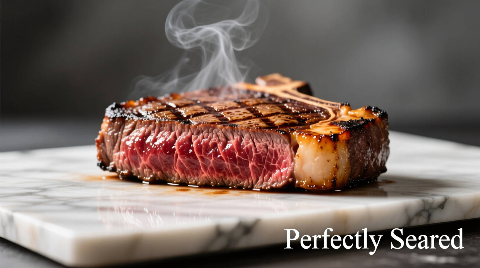 Perfectly seared beef filet with golden crust