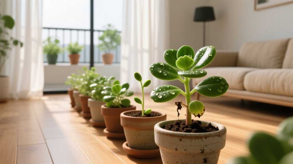 Portulaca Seedlings Dropping Leaves Indoors