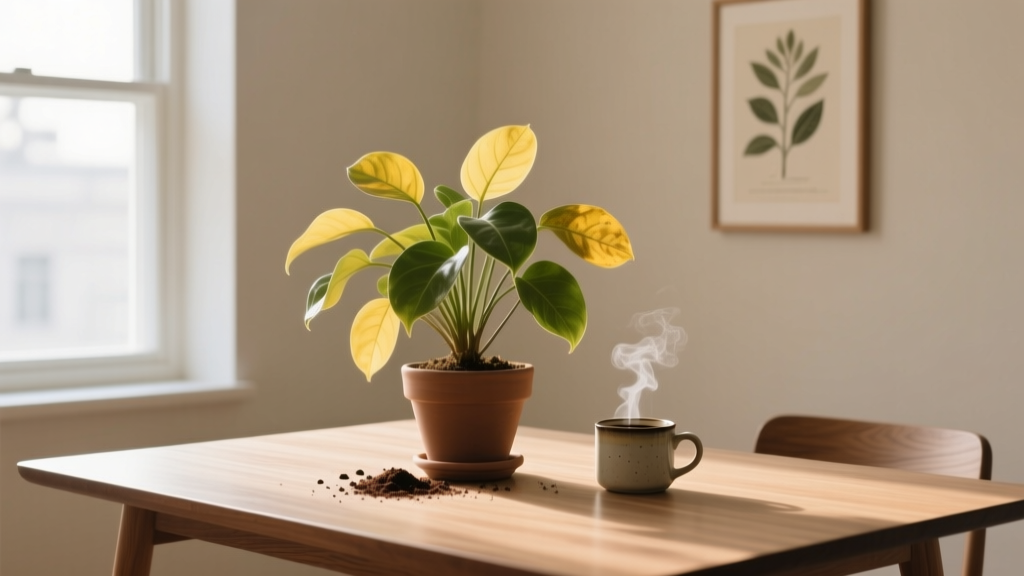 Coffee Grounds and Yellow Leaves: The Truth