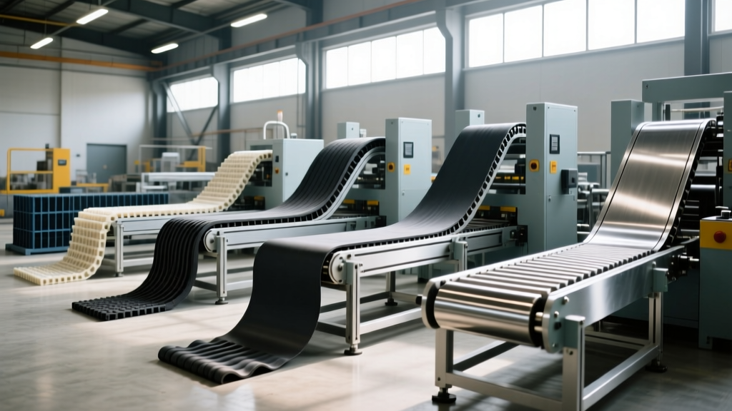 Conveyor Belt Types for Small Material Handling Equipment Safety