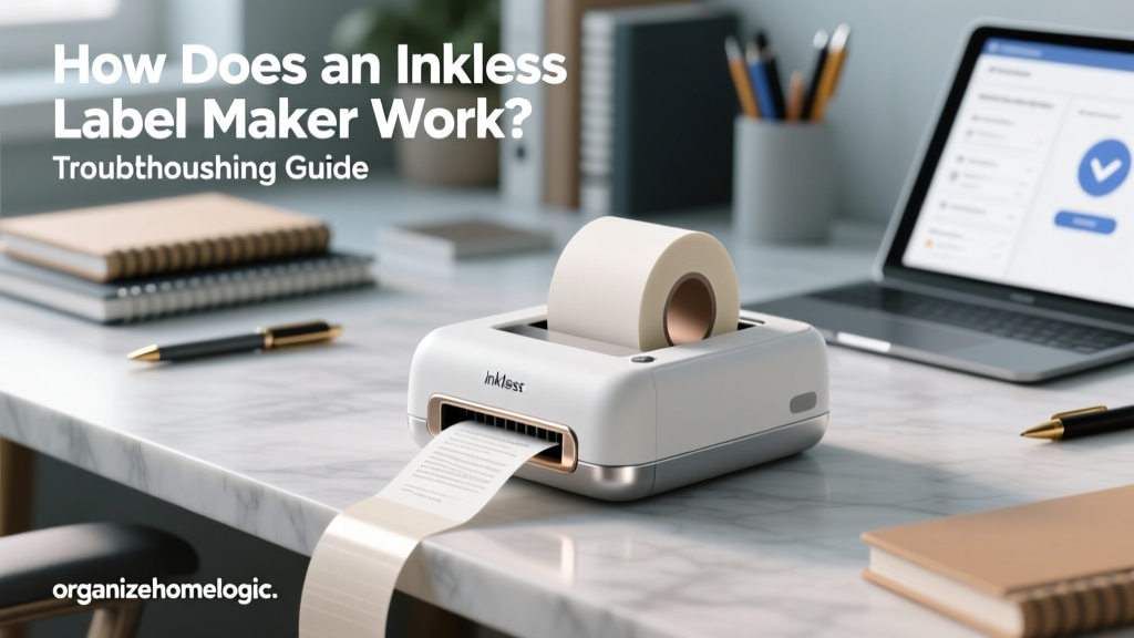 How Does an Inkless Label Maker Work? Troubleshooting Guide