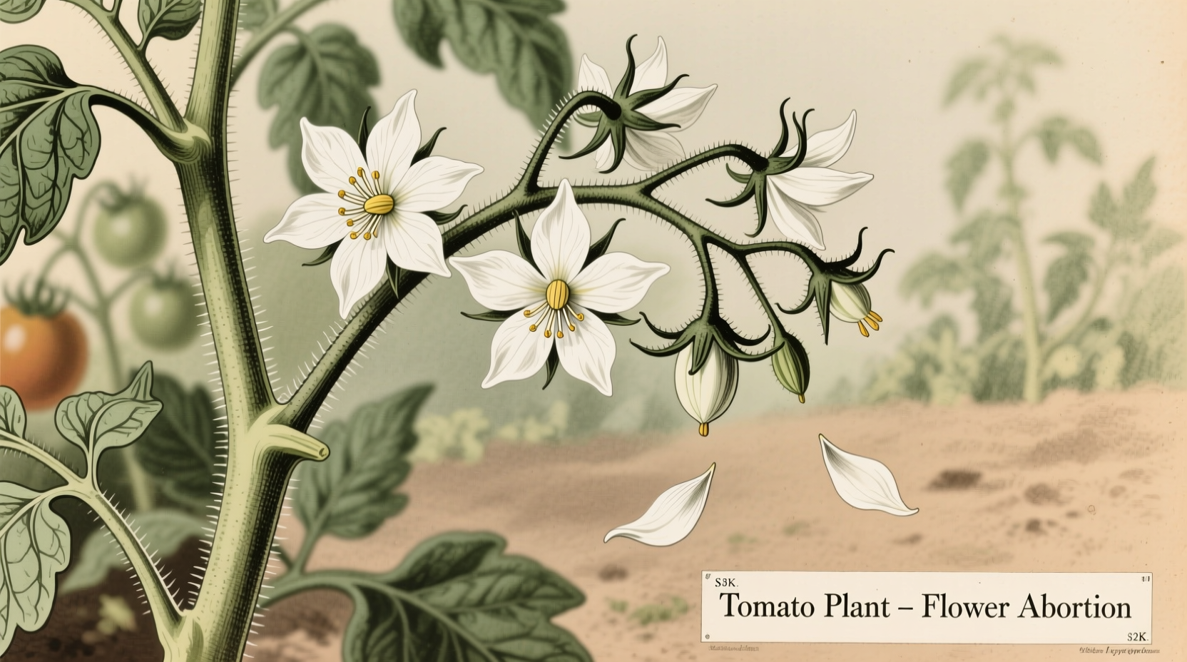Tomato Plant Flowers Falling Off: Causes & Solutions