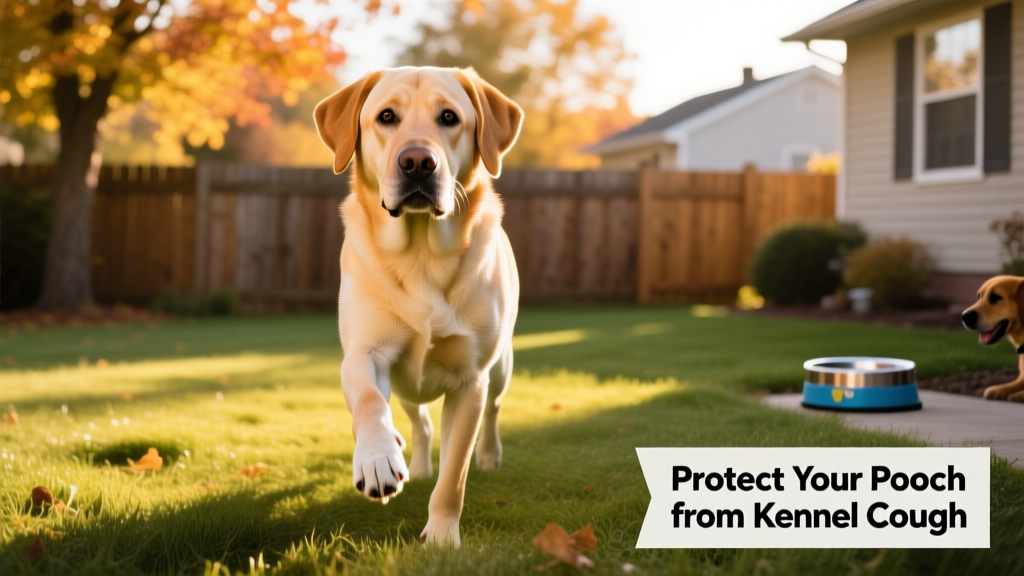 A healthy, alert dog outdoors, illustrating respiratory wellness and prevention