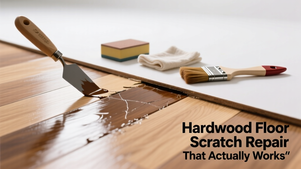 Hardwood Floor Scratch Repair That Actually Works