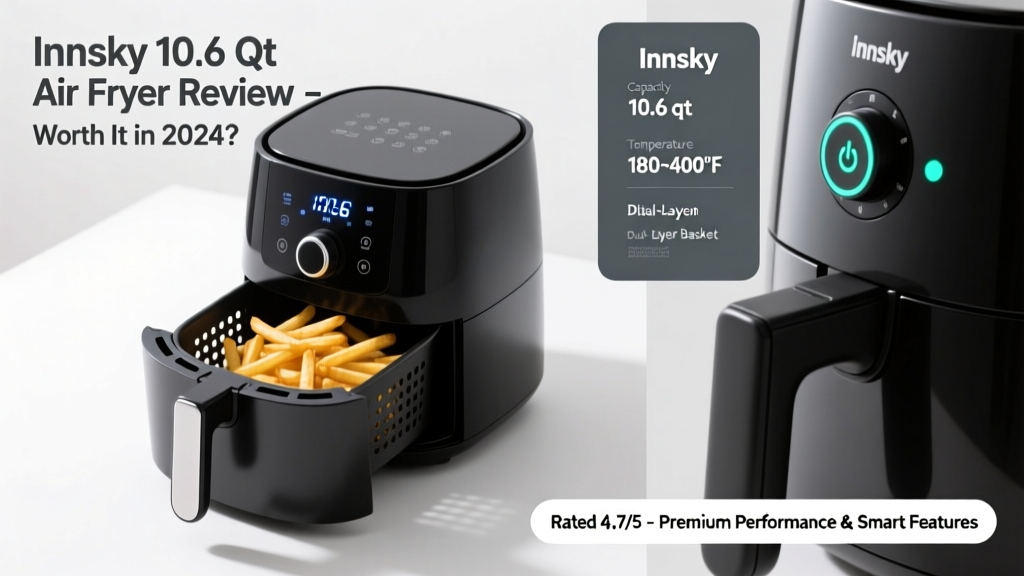 Innsky 10.6 Qt Air Fryer Review: Worth It in 2024?