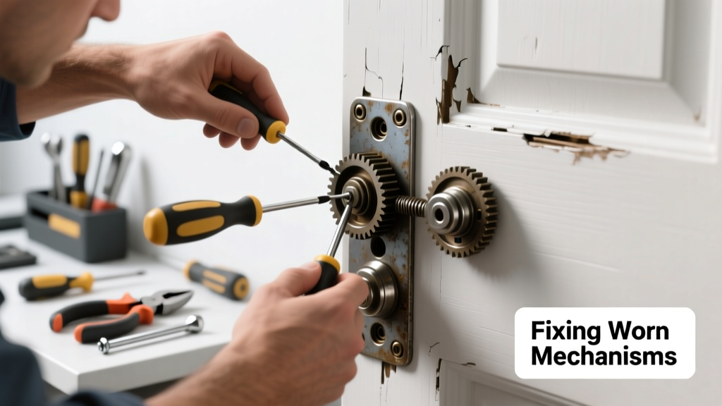 How to Fix a Worn Mechanism in Doors, Windows, or Locks