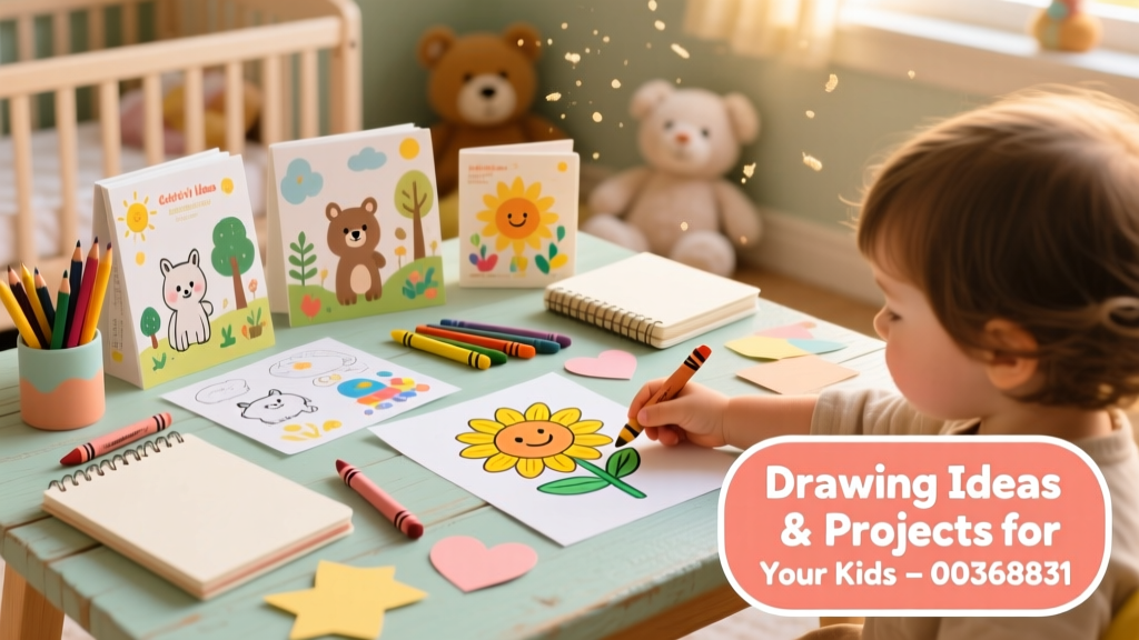 Drawing Ideas, Activities, and Projects for Your Kids: Evidence-Based, Age-Appropriate Creative Play from a Pediatric Nurse