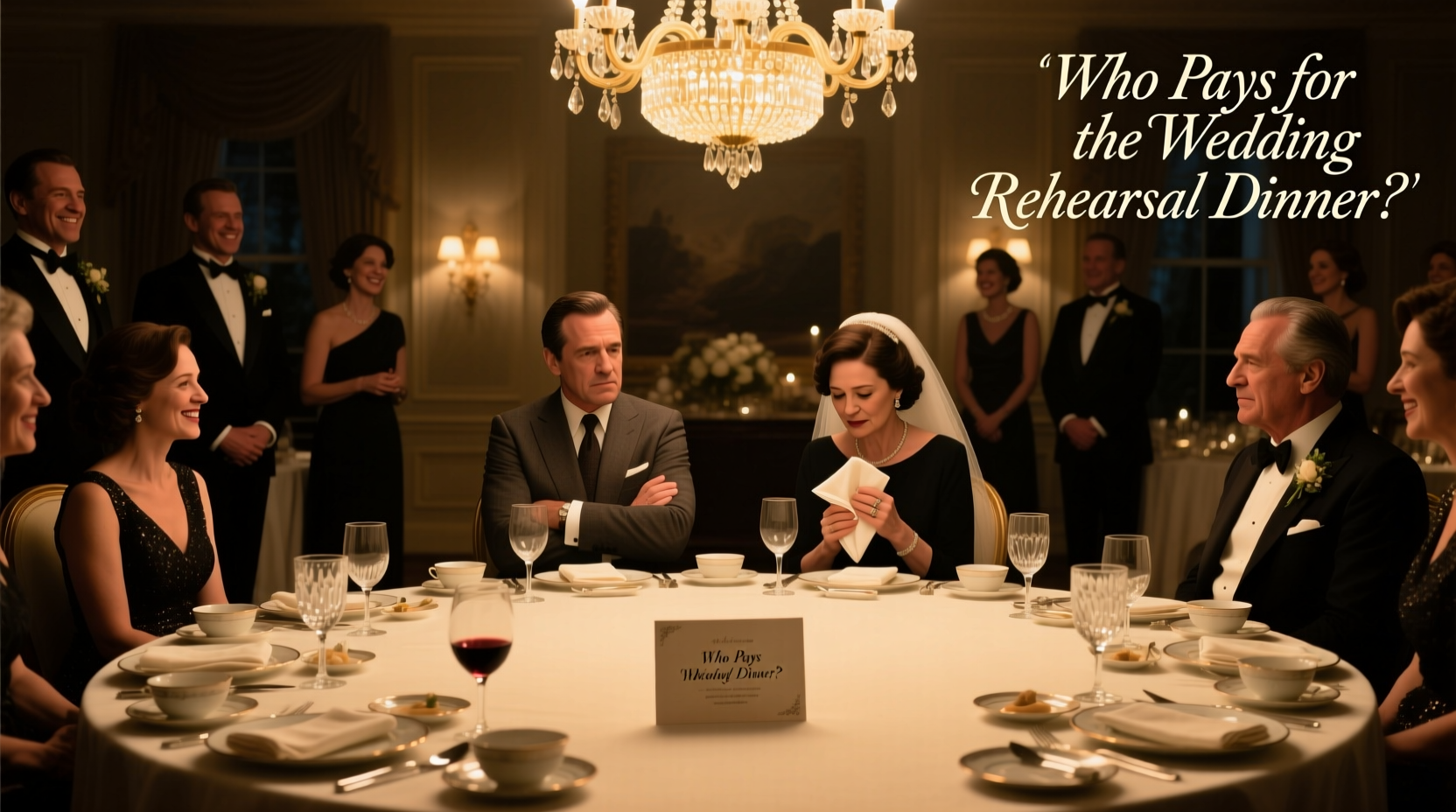 who pays for wedding rehearsal dinner