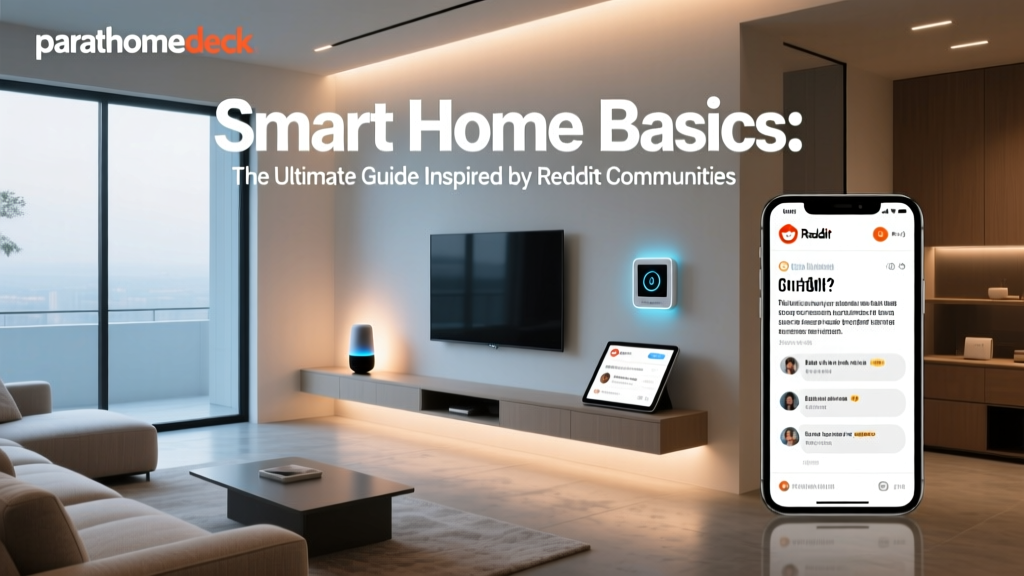 Smart Home Basics: The Ultimate Guide Inspired by Reddit Communities