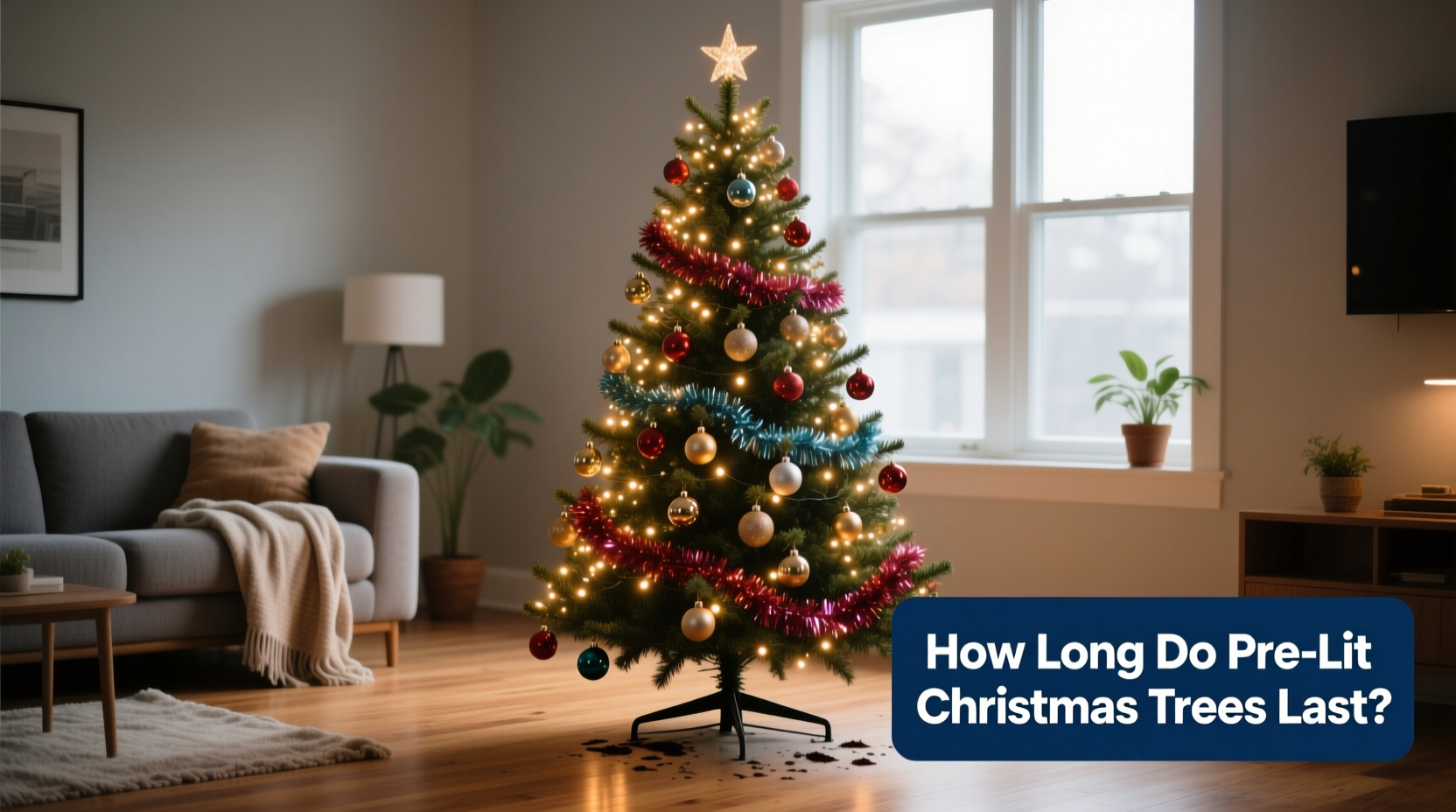 how long do pre lit christmas trees last