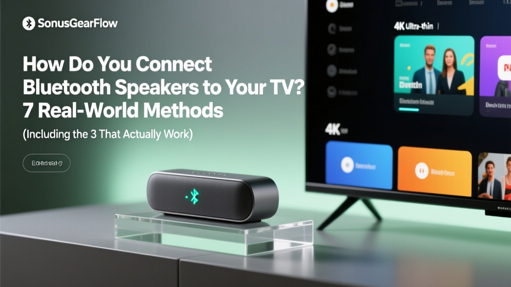 Bluetooth Speakers to TV: 7 Methods (2026)