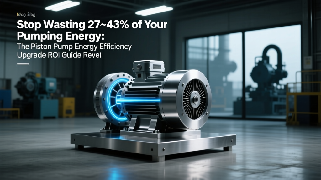 Piston Pump Energy Upgrade ROI: Pay Back in <18 Months
