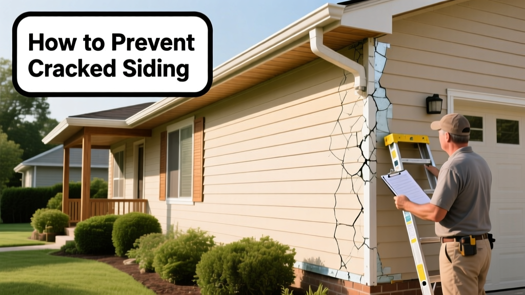 How to Prevent Cracked Siding on Your Home Exterior