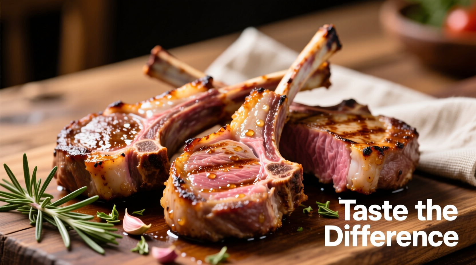 what do lamb chops taste like