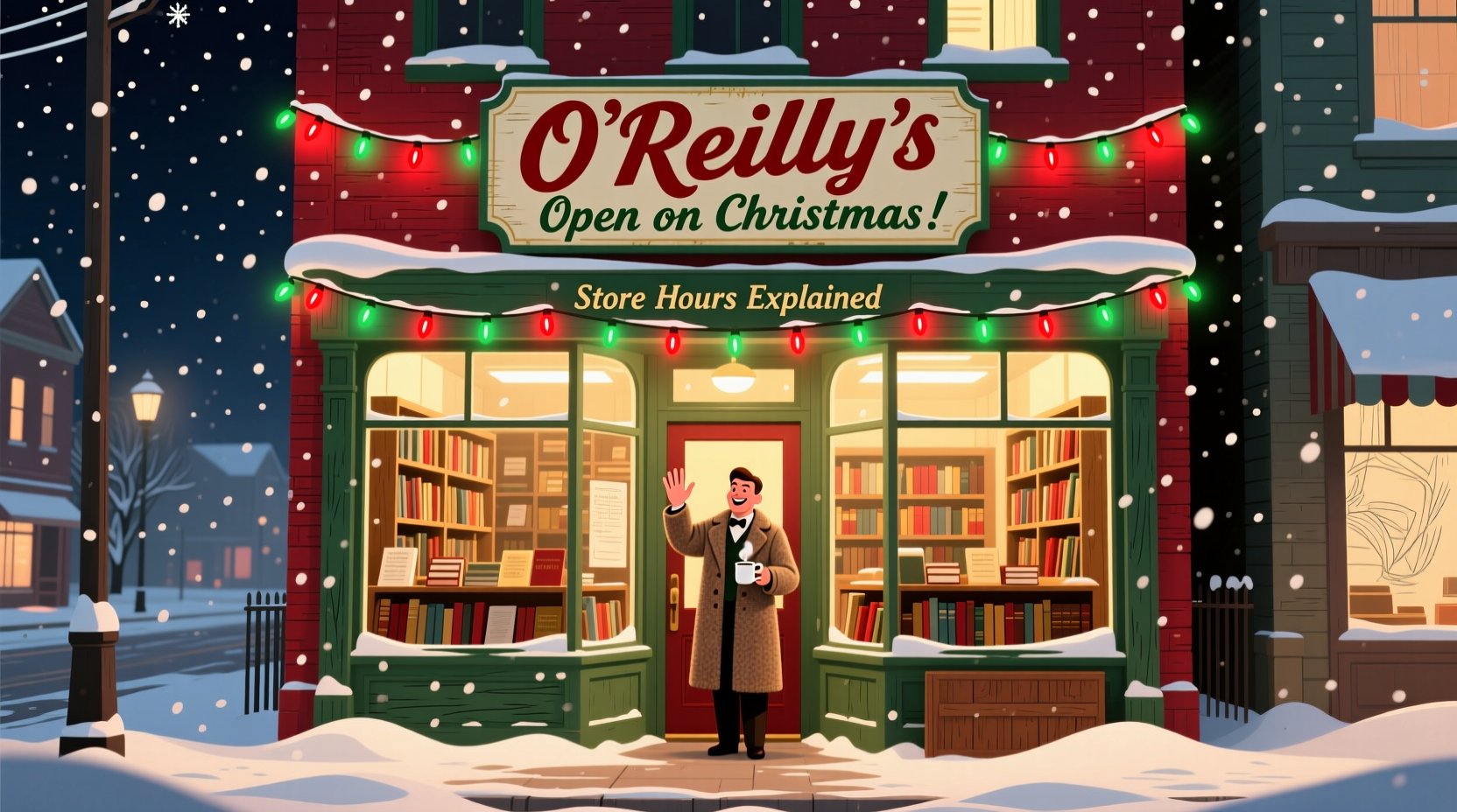 is oreillys open on christmas