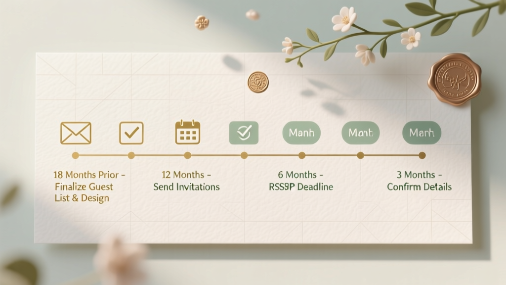 Wedding Invitation Timeline: Evidence-Based 2026 Guide