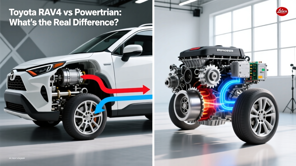 Toyota RAV4 Drivetrain vs Powertrain: What's the Real Difference?