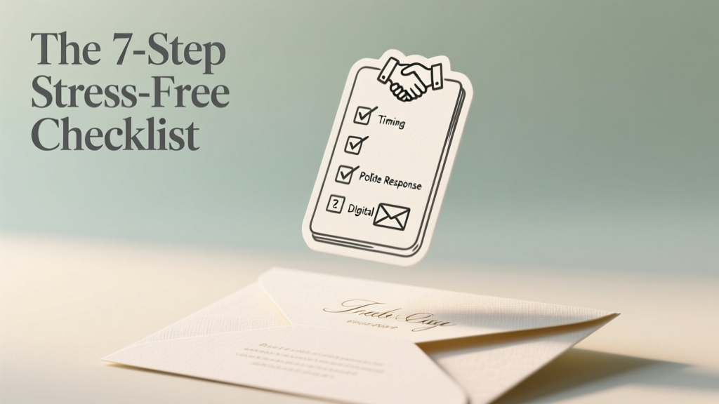 Wedding RSVP Checklist: Stress-Free & Bride-Approved (2026)