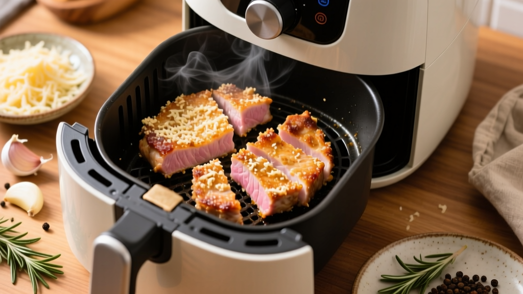 Air Fryer Parmesan Pork Chops: Crispy, Juicy in 15 Min