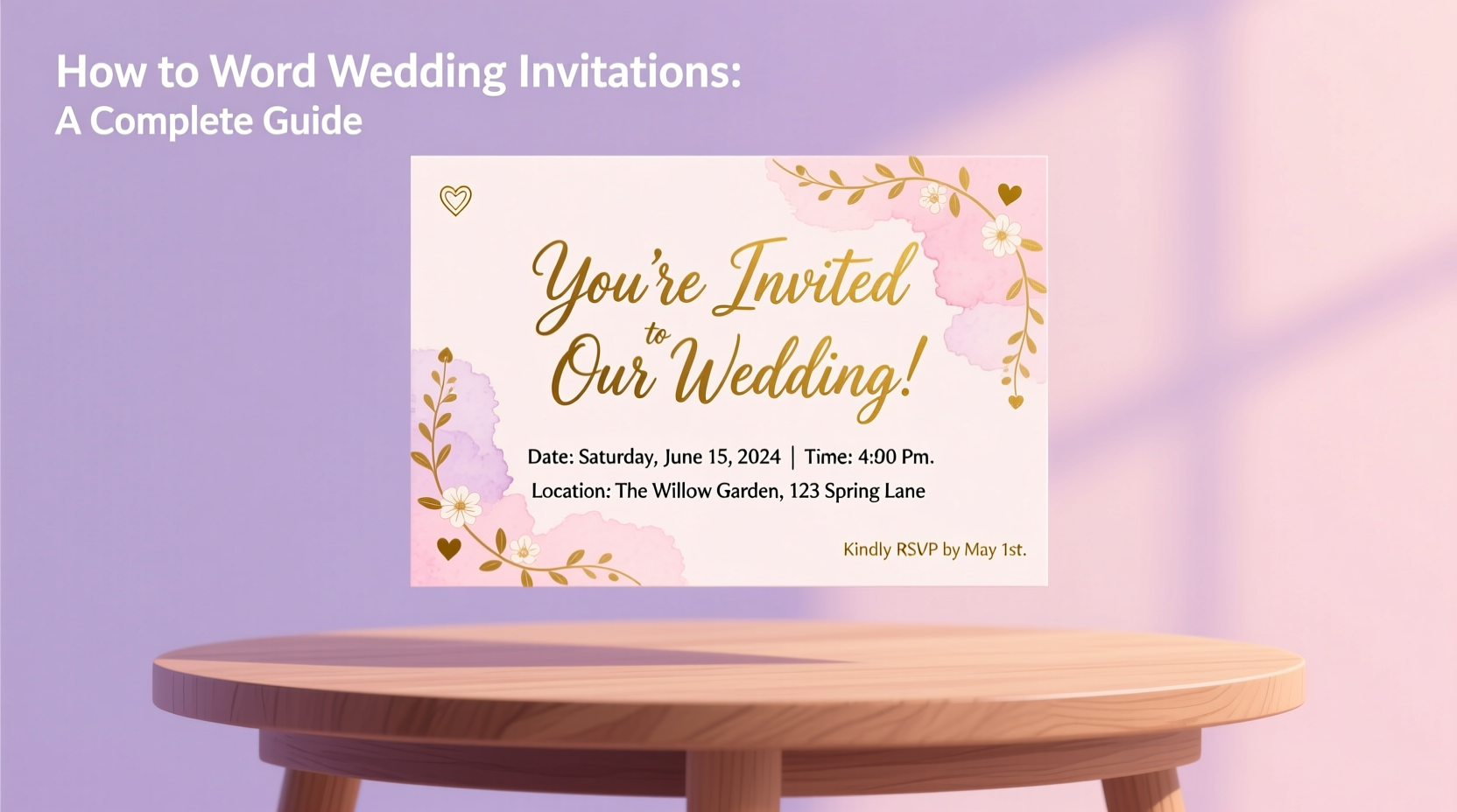 how to word wedding invitations