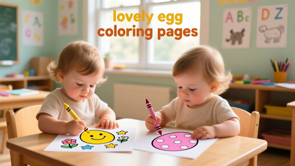 Lovely Egg Coloring Pages for Toddlers: Developmental Benefits, Practical Implementation, and Evidence-Based Design Insights