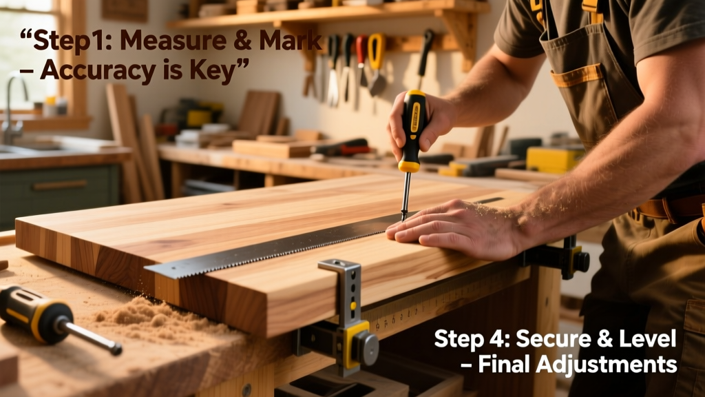 DIY Butcher Block Countertop Installation Guide