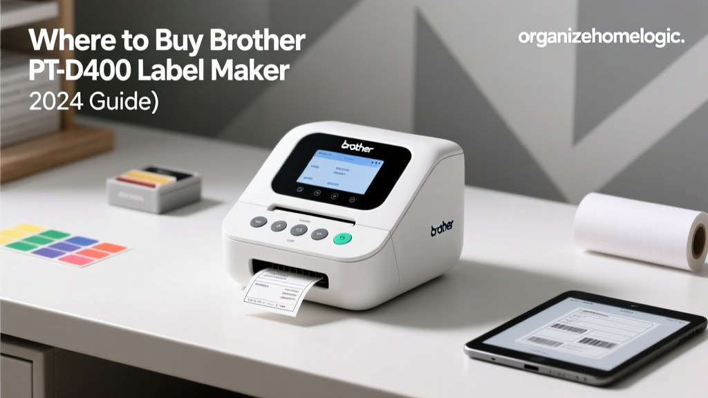 Where to Buy Brother PT-D400 Label Maker (2024 Guide)