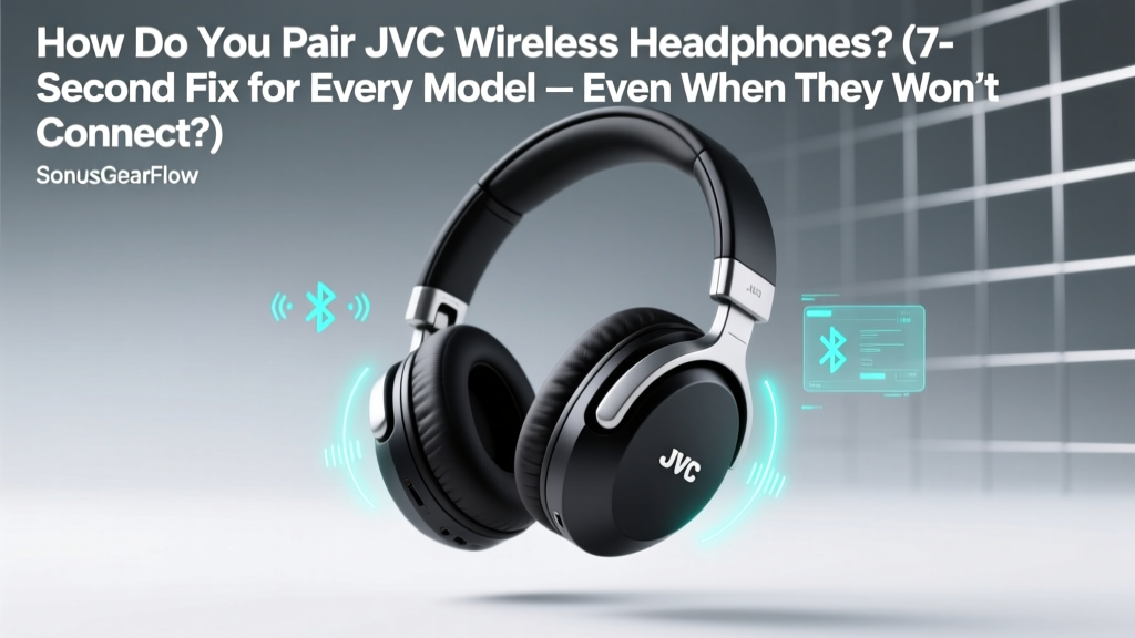 How Do You Pair Jvc Wireless Headphones (2026)