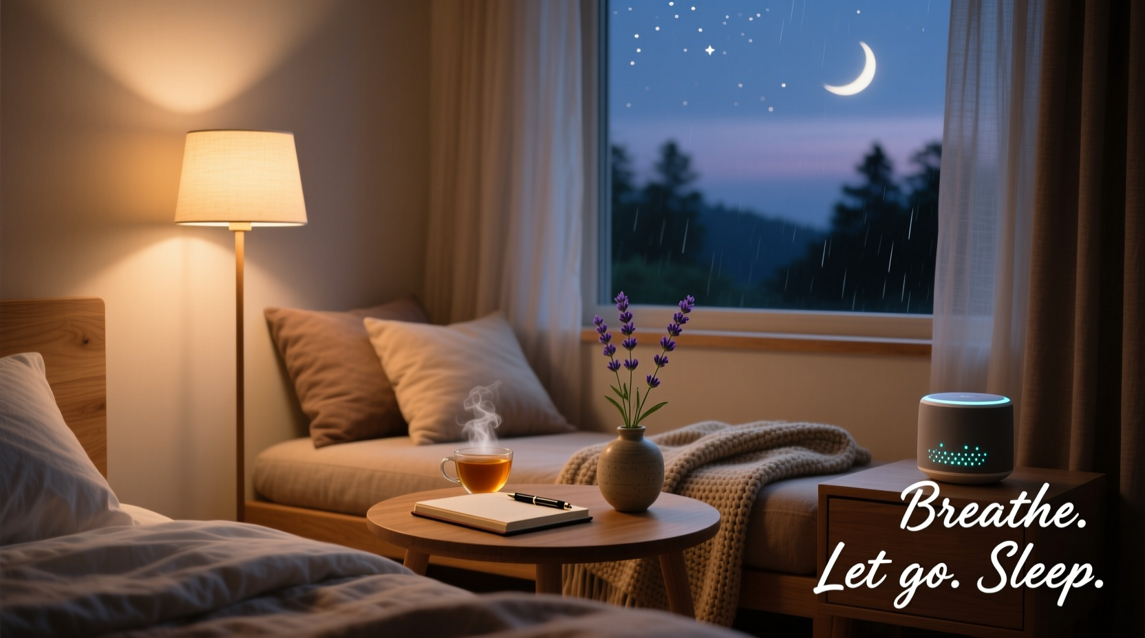 how to create a calming bedtime routine for anxiety relief and better sleep