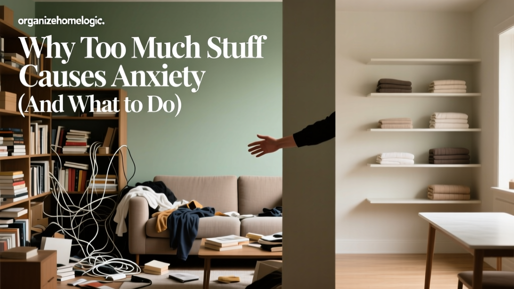 Why Too Much Stuff Causes Anxiety (And What to Do)