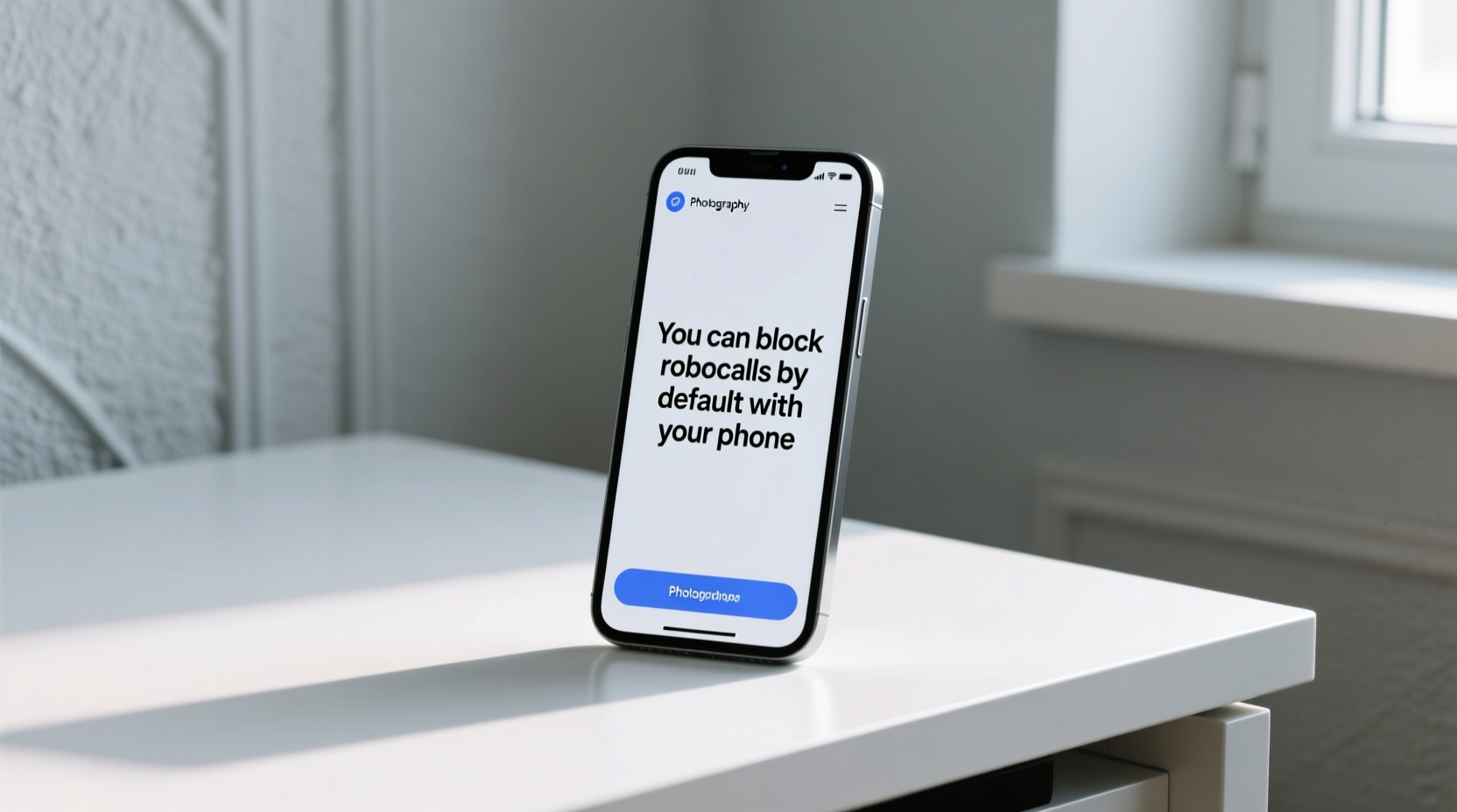 you can block robocalls by default with your phone comp