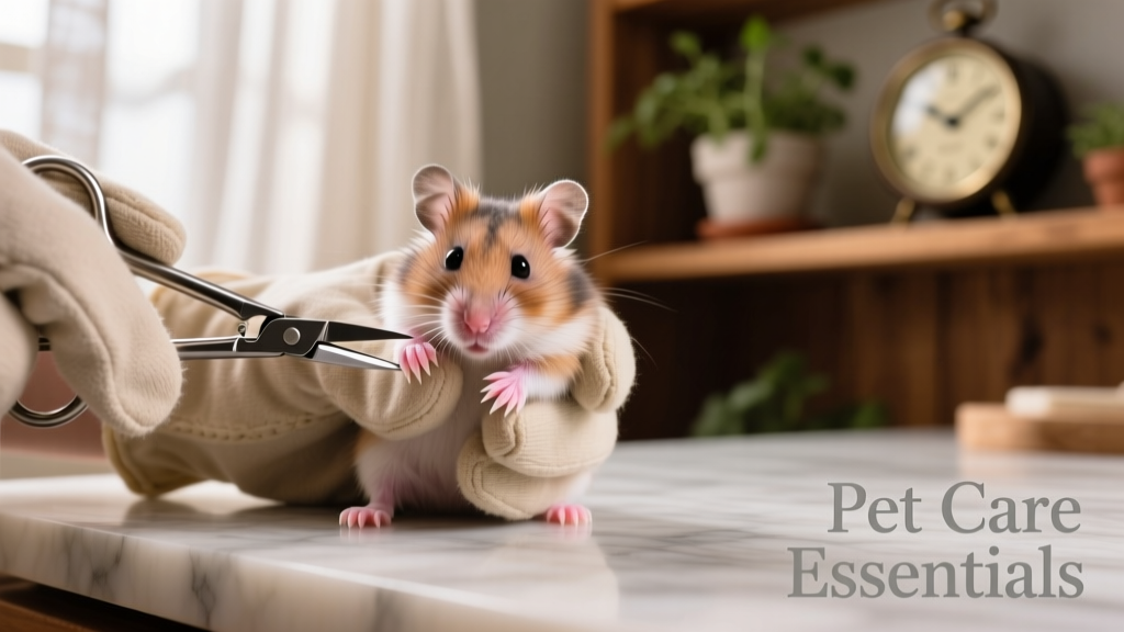 Hamster Nail Trimming Tip