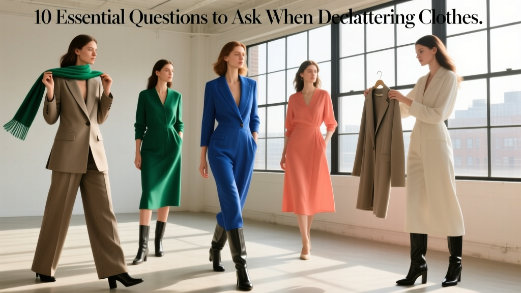 10 Essential Questions to Ask When Decluttering Clothes