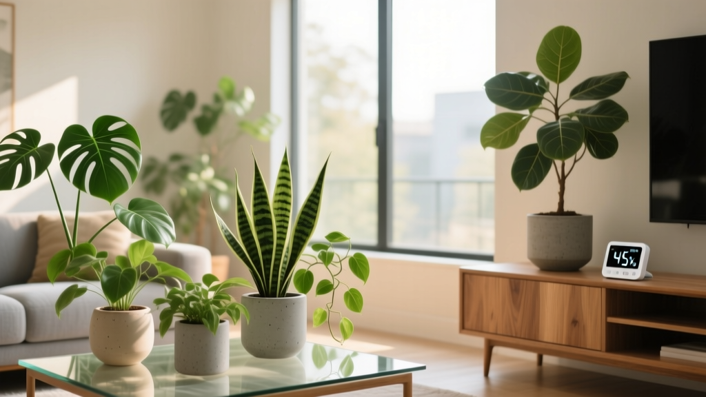 Where to Place Humidity Monitors and Indoor Plants